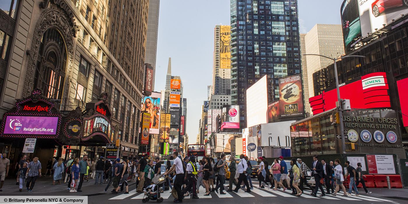Times Square (c) Brittany Petronella NYC & Company
