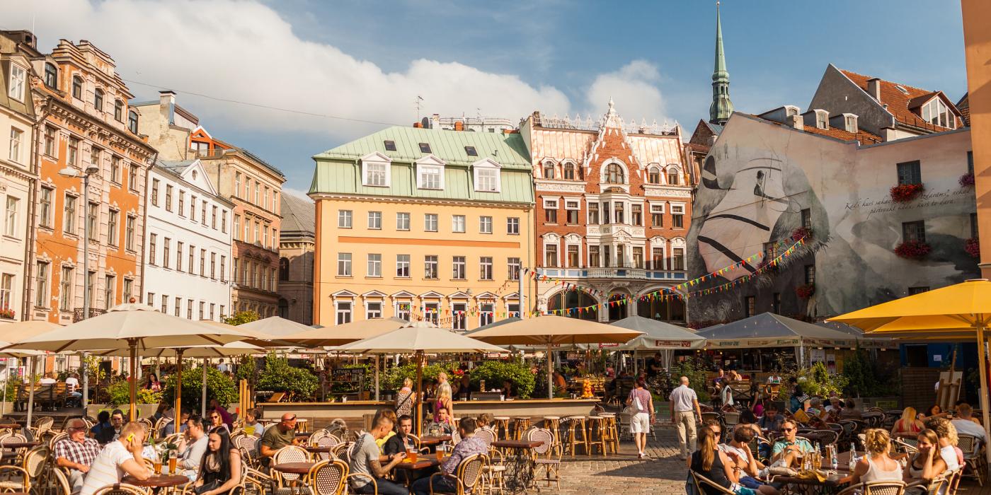 Riga Street Cafes