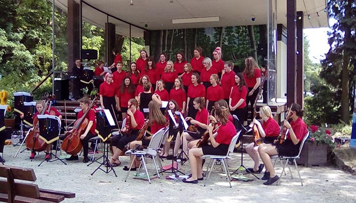 Shropshire Music Service perform in the Harz Region