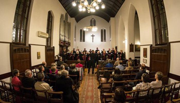 John Powell Singers at the Anglican Church in Bucharest