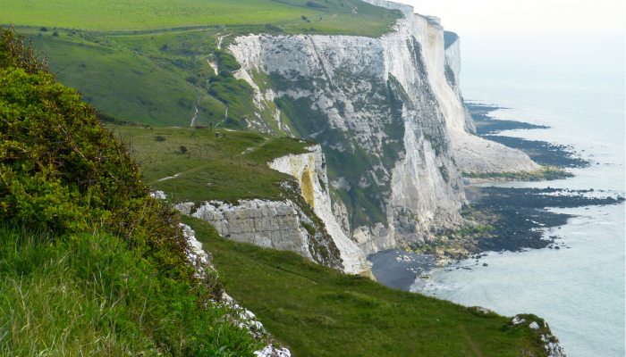 White cliffs