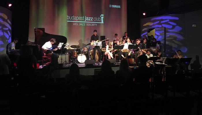UCL Jazz Band perform at Budapest Jazz Club (c) Vivien Koncseg